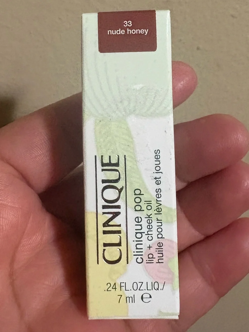 Clinique Lip + Cheek Pop in 33 Nude Honey Brand New Never Used.